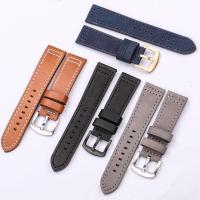 Cowhide Watchbands 18 20 22 24mm Women Men Quick Release For Samsung Gear S3 Genuine Leather Vintage Watch Band Strapby Hs2023