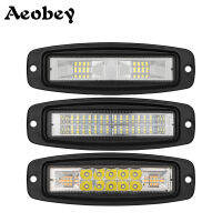 7 Inch Car Flush Mount LED Pod Combo Work Light Bar Fog Lights Auto Led Driving Reversing Lamp A SUV Truck Off-road Vehicles