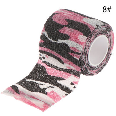 💖【Lowest price】MH 1PC กลางแจ้ง Camo ปืนล่าสัตว์กันน้ำตั้งแคมป์พราง Stealth DUCT Tape