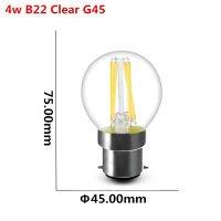 【NEW】 komla หลอดไฟ G45 B22เส้นลวดพลาสติกหลอด Led 220V 230V 240vAC หรี่ใสขุ่นได้หลอดไฟขนาดเล็กหลอดไฟเอดิสันสว่างมาก