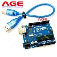 ARDUINO UNO R3 Board พร้อมสาย USB ยาว 30 CM