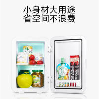 Refrigerator Dual-Core Single-Core Refrigeration Car Mini Home Dormitory Single Door-Style Dual Use in Car and Home Refrigerator SAST