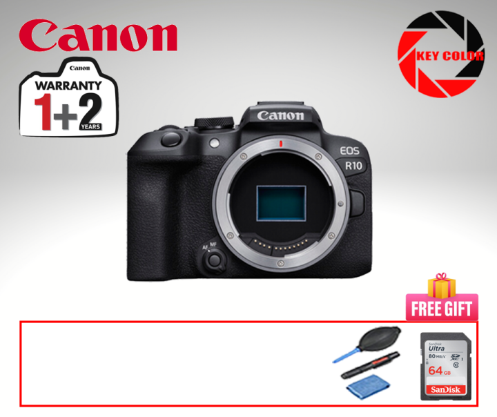 Canon EOS R10 Mirrorless Camera Body (Canon Malaysia Warranty) Lazada