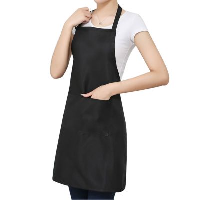 Waterproof Oil Cooking Apron Chef Aprons for Women Men Kitchen Bib Apron Idea for Dishwashing Cleaning Painting WWO66