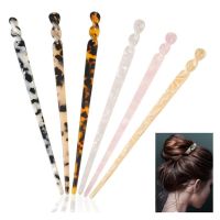 【jw】☊✠  Chinese Hair Sticks Acetate Resin Chopstick Hairpins Clip Pin Headwear Wedding Jewelry Accessories