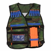 【YF】 54x47cm New colete tatico Outdoor Adjustable Nerf  Games vest Top