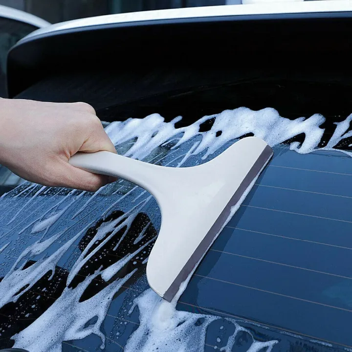 Window Squeegees Glass Cleaning Cleaner With Durable Rubber Blade Car