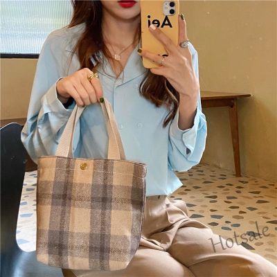 【hot sale】◊✥ C16 Bags Hairy tote bag when bag insulation cup bag autumn and winter new retro Yinglunzi fashion when bag and Korean simple ins hair canvas bag literary fresh mobile phone bag
