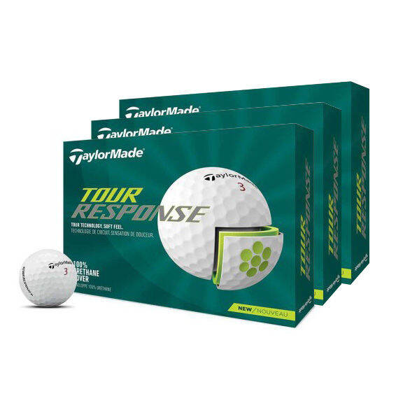 [11GOLF] Buy 2 Get 1 Free*** ลูกกอล์ฟ TaylorMade TOUR RESPONSE GOLF