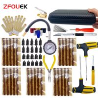 New Car Tire Repair Tool Kit Studding Set Auto Bike Puncture Plug Bike Tire Replacement Tool Motorcycle Tire Repair Tool Tire Repair ToolsTires  Tubes