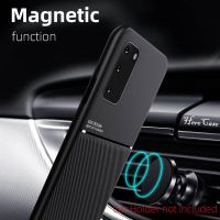 【Yellow peach flavor】 Funda De Teléfono Protección Magnética Para Samsung Galaxy S8 S9 Plus S10 S20 S21 S22 Ultra FE Funda Trasera A Prueba Golpes