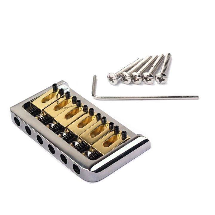 6-strings-hardtail-saddle-bridge-with-wrench-and-screws-for-fender-stratocaster-strat-electric-guitar-replacement-parts