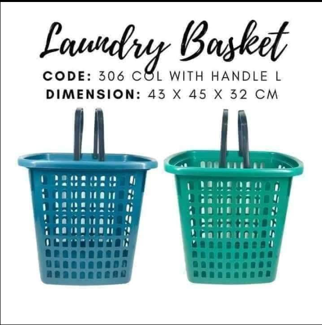 306 COL LAUNDRY BASKET W/ COVER LAUNDRY BASKET/LAUNDRY BASKET WITH