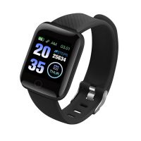 ❅❄ 116Plus Smart Bracelet Color Screen 1.3 Inches USB Direct Charge Bluetooth Smart Watch Multifunction Wristband