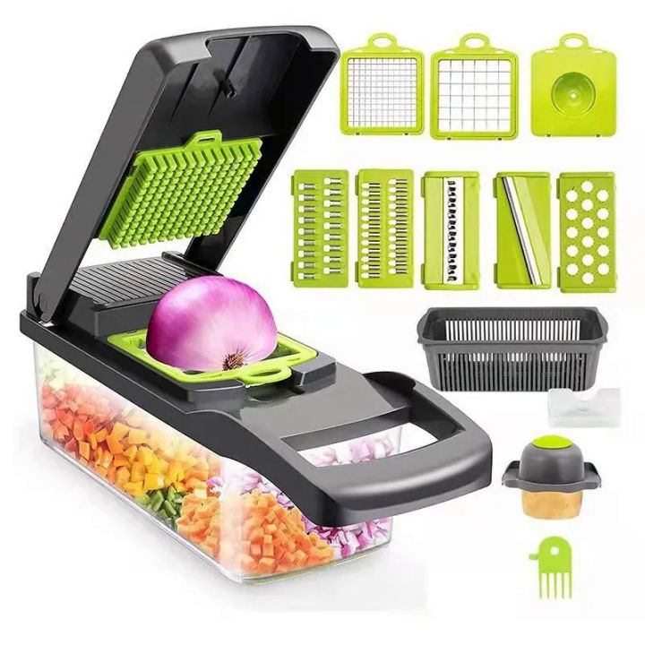 GO GREEN Veggie 4 in 1 Grinder, Slicer, Cutter And Shredder 