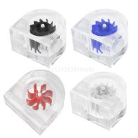 OPEN-SMART Acrylic Flow Meter G14เธรด Water Cooling System Coolant Filter Indicat Computer Cooler Fittings 2-Way Holes