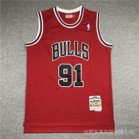 Nba Jersey Chicago Bulls 91 # Rodman Season 2020 Retro Red Basketball Jersey Nba