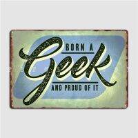 Retro Geek สโลแกนป้ายโลหะ Cinema Funny Club Home Plaques ป้ายดีบุกโปสเตอร์ Wall Decor