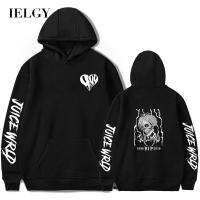 IELGY เสื้อสเวตเตอร์ลำลองสำหรับผู้ชาย,เสื้อสเวตเตอร์สไตล์ฮิปฮอปทรงหลวมไซส์พิเศษ