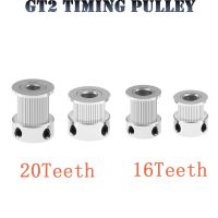 【CW】 5pcs/lot Printer GT2 20Teeth 16 teeth 20 Teeth Bore 5mm/8mm Timing Alumium Pulley for GT2-6mm