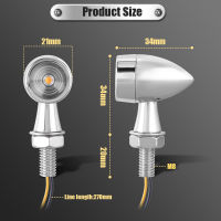 มินิไฟกระพริบแสงรถจักรยานยนต์เลี้ยวไฟโครเมี่ยมสีดำสีเหลืองสีแดงสีขาวด้านหลังไฟแสดงสถานะสำหรับฮอนด้ายามาฮ่าซูซูกิ