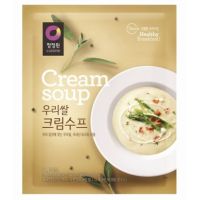 rice cream soup ซุปครีมเกาหลี (ซุปครีม) แดซัง daesand chungjungwon woori rice cream soup 60g.대상 청정원 우리쌀 크림스프 (255 kcal)