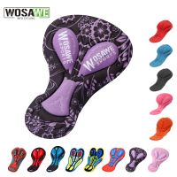 WOSAWE Cycling Shorts Underwear Cushion Shockproof 5D Pads Bike Men Women Bicycle Riding Base Cushion 9D Silica Gel Pad Saddle Covers