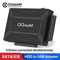 QGeeM to USB 3.0 USB2.0 Sata Cable for 2.5 3.5 Hard Disk Drive C HDD Converter