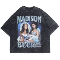 เสื้อยืด ลาย Madison BEER WASHING VINTAGE (ซักได้) x1