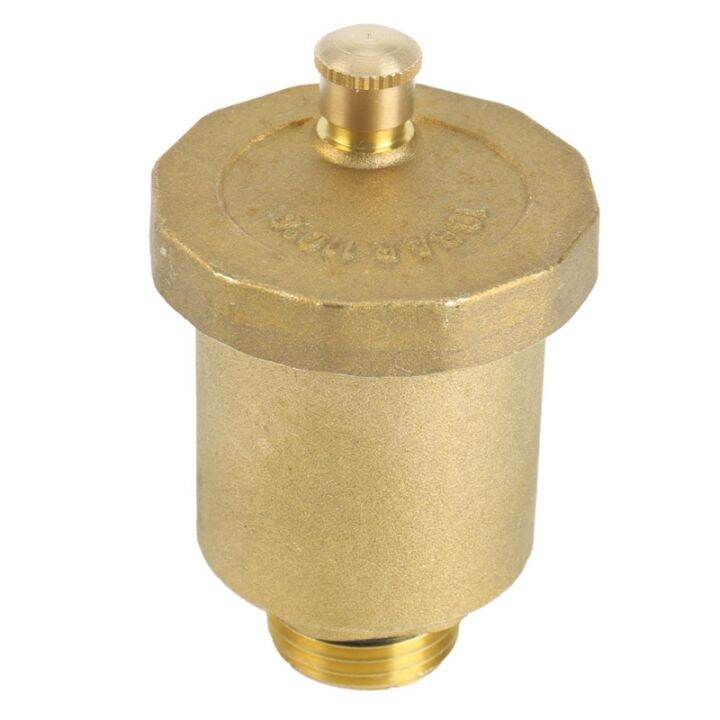 5X Brass Automatic Air Vent Valve 1/2 Inch Male Thread for Solar Water
