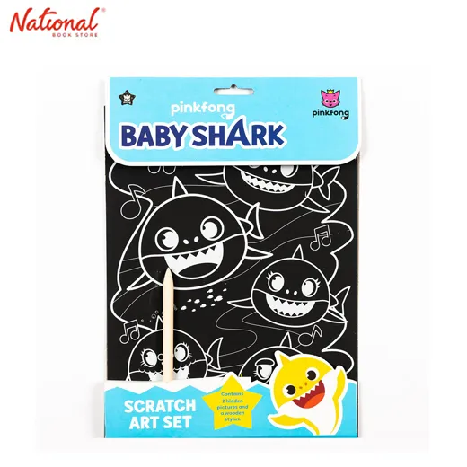 Baby Shark Scratch Art Set Board Book By Alligator Publishing Limited