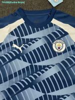 ◘❄■ Eartha Boyle The new 2324 season Manchester city training suit mens short sleeve customizable foreign trade the code within harlands brow