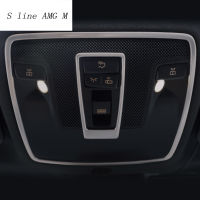 Car Styling Reading Lamp Frame Decorative Covers Dome Light Trim Sticker For Mercedes Benz GLA CLA A Class C117 X156 Accessories