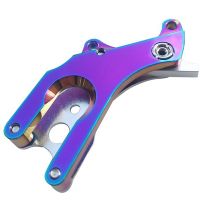 Bike Disc Brake Adapter Brackets Road Bike Frame Adapter Brackets Bike Conversion Components Plating Colors Replacement Spare Parts