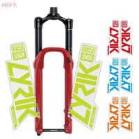 2022 Rockshox Lyrik Front Fork Sticker Mountain Bike Waterproof Front Fork Stickers Bicycle Decoration наклейки на велосипед