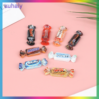 xuhaiy 8ชิ้น/ล็อต1:12 dollhouse Miniature MINI simullation Sweet Model KITCHEN Food Toys