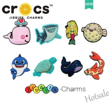 Vacation Croc Charms, Cartoon Croc Charms, Cute Croc Charms, Blue Croc  Charms, Shark Croc Charms, Summer Croc Charms 