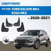 4pcs Car Mudflaps For Ford Escape mk4 Kuga mk3 2020 2021 Mud Flaps Splash Guards Mudguards Mud Flap Front Rear Fender flares