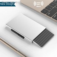 ☃✒ n4rn Kemy-Carteira Pop Up de Alumínio Carteira Cartão Crédito Metal Card Holder Multitool Tendência 2023