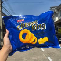 Cheese Ring ขนมขบเคี้ยว ขนมรสชีส ขนมทานเล่น อาหาร ขนม เด็ก แพ็ค ห่อ