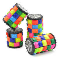 Magic Cube 3D กระบอก Anti Stress Fidget ของเล่นสำหรับความวิตกกังวล Gadget Antistress Juguetes Para El Estres Y Ansiedad