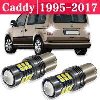 2 buah lampu mundur Mobil LED untuk VW Volkswagen Caddy MK2 MK3 MK4 1995-2017 2010 2011 2012 2013 2014 lampu cadangan Aksesori