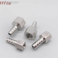 ☍♗™ 6mm 10mm 12mm Hose Barb Tail 1/4 1/2 Inch BSP Female Thread Steel Straight Conversion Adapter Pipe Fitting Quick Connect