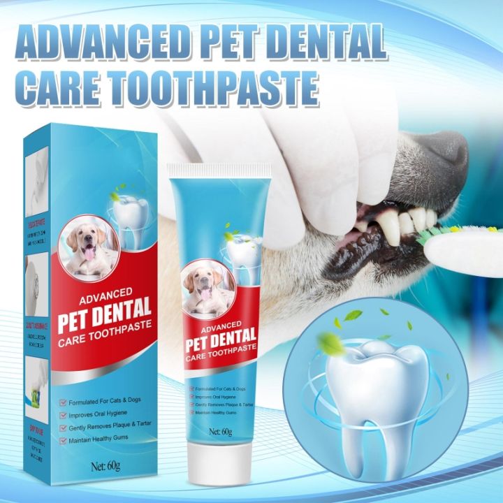 ยาสีฟันสุนัข2-1-oz-mint-flavor-pet-tooth-paste-สำหรับลูกสุนัขสุนัขขนาดใหญ่ขนาดเล็ก-bad-breath-plaque-และ-tartar-control