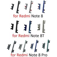 ปุ่มปรับระดับเสียงเหมาะสำหรับ Xiaomi Redmi Note 8 Pro 8T โครงครอบแบบใหม่ดั้งเดิมเปิดคีย์ด้านข้างเหมาะสำหรับ8Pro Xiaomi Note 8T