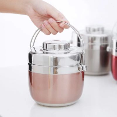 ❁ Bento Box Food Thermal Jar Insulation Soup Thermos Bag Portable Stainless Steel Leak-proof Tableware Lunch Storage Container