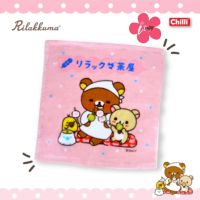 iBiley ผ้าเช็ดหน้า Size 12x12 นิ้ว Rilakkuma (Handkerchief) ลายลิขสิทธิ์แท้ 100% ผ้าขนหนู ผ้าเช็ดหน้า ลายลิขสิทธิ์แท้ 100%