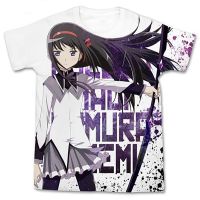 อะนิเมะเสื้อยืด Puella Magi Madoka Magica 3D พิมพ์ Street Wear ผู้ชายผู้หญิงขนาดใหญ่พิเศษแขนสั้นเสื้อยืดเสื้อยืดเสื้อผ้าด้านบน