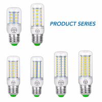 10PCS Ampoule LED E27 220V E14 LED Lamp Corn Bulb SMD5730 Energy saving Lighting home Bombillas LED For indoor Chandelier Candle