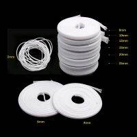 5M White Cable Sleeves DIY High quality  Braid PET Expandable Sleeving High Density Sheathing  2/4/6/8/10/12/15/20/25mm Electrical Circuitry Parts